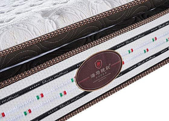 Matelas hybride démontable de mousse de ressort de famille, grand matelas simple de mousse de mémoire de 32CM