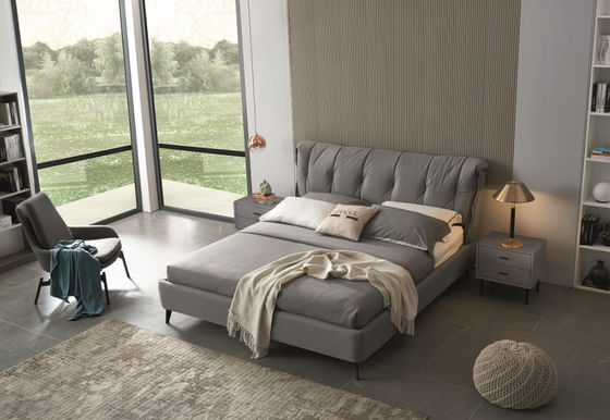 Peau de refroidissement épaissie d'Odorization de matelas de mousse de mémoire d'hôtel anti amicale
