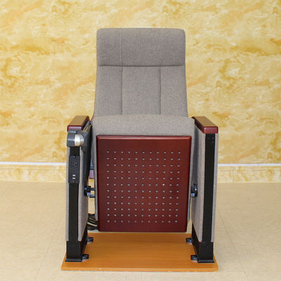 Allocation des places se pliante rechargeable d'amphithéâtre, chaise pratique de cinéma d'ODM avec le support de tasse
