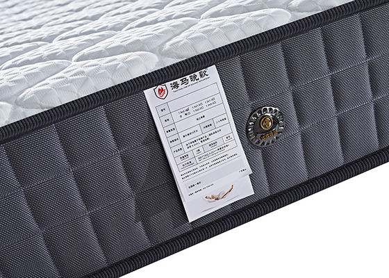 Acarides détachables de double d'éponge de lit dureté moyenne à haute densité de matelas anti