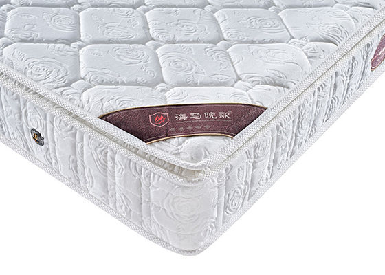 Mousse tricotée de sommier de mémoire de poche de modèle pour l'appartement épaissi