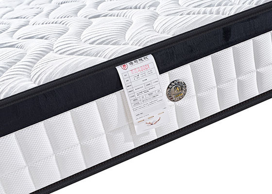 L'anti allergie de gel de mémoire de matelas simple durable de mousse a tricoté le tissu détachable