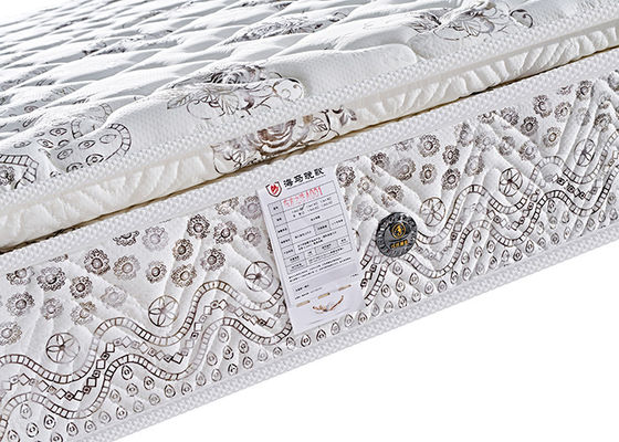 Le sommier naturel organique tricoté de latex de tissu a épaissi l'anti odorization