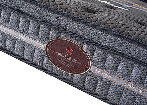 Matelas ferme pratique imperméable d'éponge, double matelas détachable d'éponge