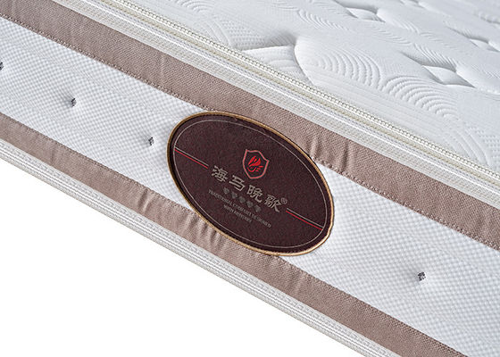 Matelas solide épaissi respirable de mousse de mémoire, anti matelas d'acarides pour le lit d'hôtel
