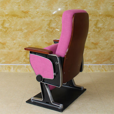 Assistance antistatique ignifuge de chaise d'amphithéâtre de théâtre de film posant l'anti effacement