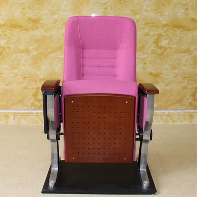 Assistance antistatique ignifuge de chaise d'amphithéâtre de théâtre de film posant l'anti effacement