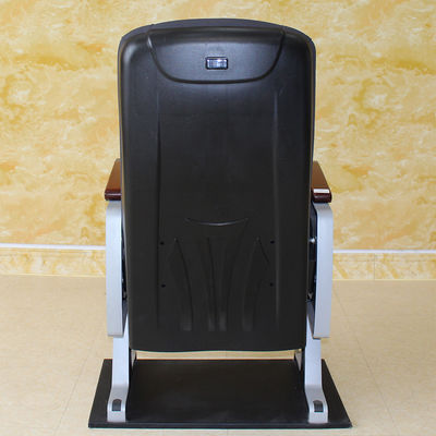 Cinéma à haute densité noir Hall Chairs Adjustable Moistureproof Antistatic de théâtre
