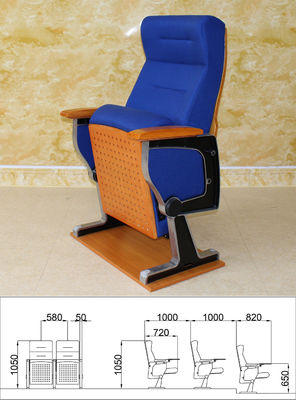 Anti salle de cinéma électrostatique Seat, chaises se pliantes démontables d'amphithéâtre