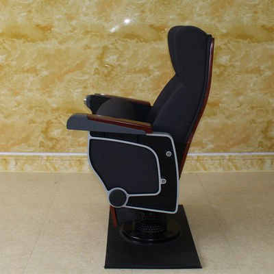 L'unité centrale noire antidéflagrante de Hall Chairs With de cinéma de théâtre écument haute densité pliante