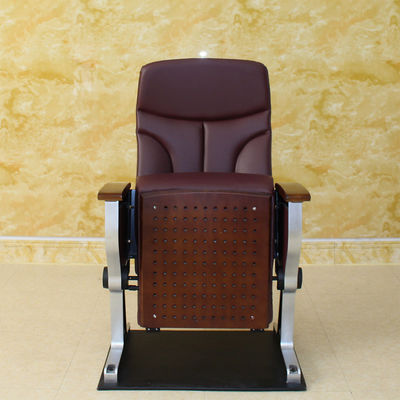 Cinéma en bois cramoisi Hall Chairs