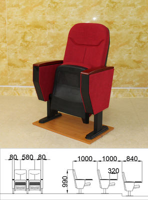 La chaise de Hall Movie Theater Stadium Seating de conférence d'ODM hypoallergénique imperméabilisent