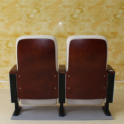 Dureté pliante de Hall Chairs Anti Electrostatic Medium de cinéma de 2 Seater