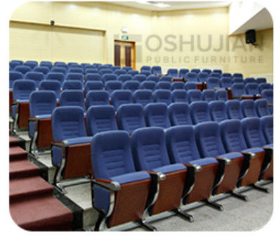 Dureté pliante de Hall Chairs Anti Electrostatic Medium de cinéma de 2 Seater