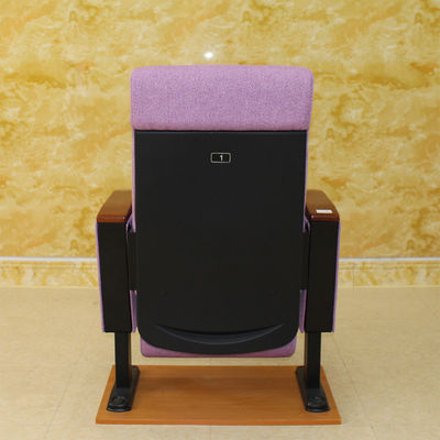 Chaises antistatiques de théâtre avec des supports de tasse, chaises de places assises IS09001 d'assistance d'ODM