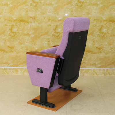 Chaises antistatiques de théâtre avec des supports de tasse, chaises de places assises IS09001 d'assistance d'ODM