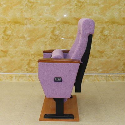 Chaises antistatiques de théâtre avec des supports de tasse, chaises de places assises IS09001 d'assistance d'ODM