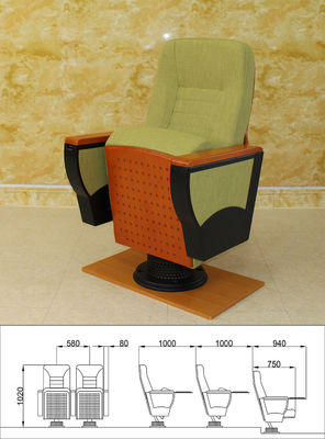 Effacement de places assises de Multiscene de chaise de film d'amphithéâtre hypoallergénique de théâtre anti