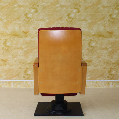 Chaises rouges antistatiques de salle de cinéma de Multiscene, support de tasse se pliant de chaise de cinéma