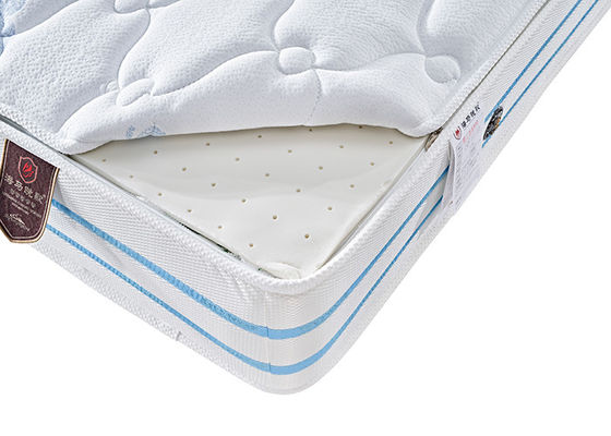 Hypoallergénique respirable de 23CM de latex de mémoire de sommier détachable de mousse