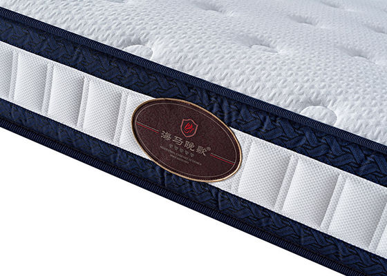 Matelas hypoallergénique de lit de style d'hôtel, matelas orthopédique d'OEM pour le lit d'hôtel