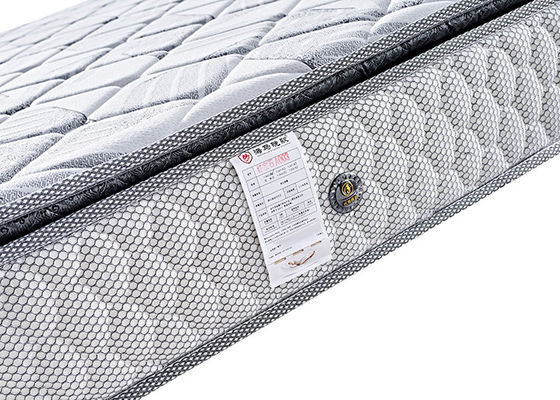 Matelas insonorisé pratique de mousse de mémoire de gel avec les biens amicaux de peau de ressort hélicoïdal